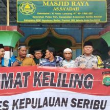 Sinergitas TNI/POLRI di Pulau Lancang Gelar “Cooling System Jumat Keliling” Wujudkan Kehangatan Silaturahmi