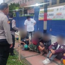 Polres Metro Jakpus Amankan 14 orang Remaja Yang Konvoi Berdalih Bagi Takjil