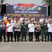 Apel Gelar Pasukan Operasi “Ketupat Jaya-2024” untuk Pengamanan Idul Fitri 1445 Hijriah di Kepulauan Seribu