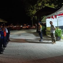 Patroli Malam Polsek Kepulauan Seribu Selatan: Mengantisipasi Gangguan Kamtibmas dan Membangun Harmoni Pasca-Pemilu