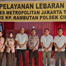 H-3 Lebaran Dirreskrimum PMJ Cek Kesiapan Anggota di Posyan Terbus Kampung Rambutan