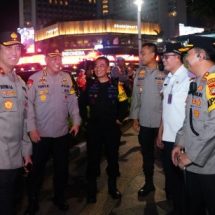 Patroli Mobile Pantau Malam Takbiran, Wakapolda Metro Jaya, Situasi Aman dan kondusif