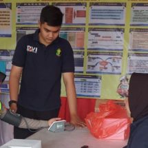 Dalam Ops Ketupat Jaya 2024, Si Dokkes Polrestro Jaktim berikan pelayanan kesehatan ke Pospam
