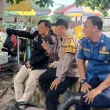 Bhabinkamtibmas Pulau Kelapa Jalin Silaturahmi dengan Warga, Himbauan Hindari Percaya Berita Hoax Pasca Pemilu 2024
