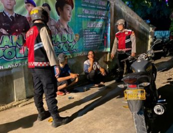 Patroli Malam Polsek Kepulauan Seribu Selatan: Antisipasi Gangguan Kamtibmas di Pulau Untung Jawa Pasca Pemilu 2024